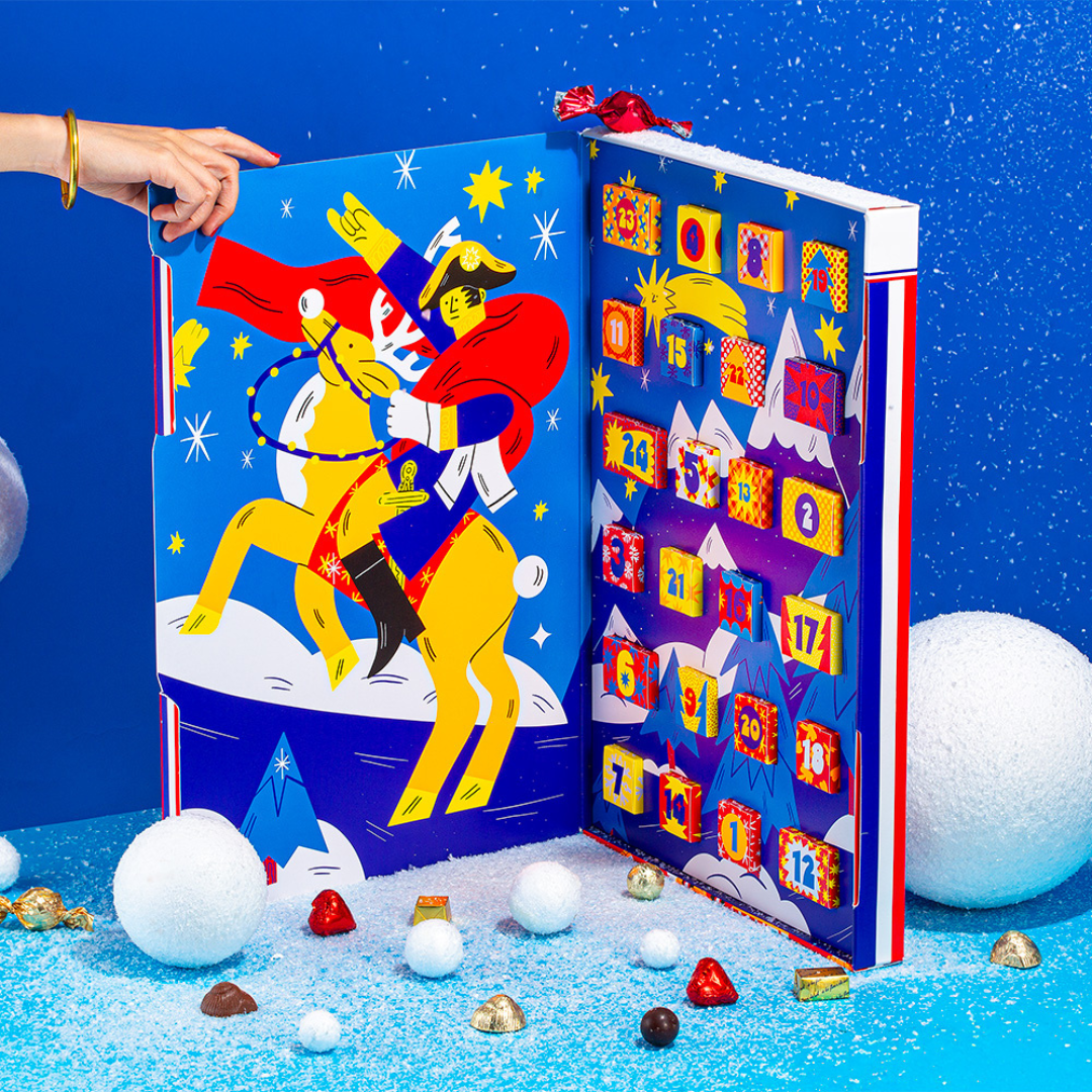 Calendario dell'Avvento "Un Natale Francese"