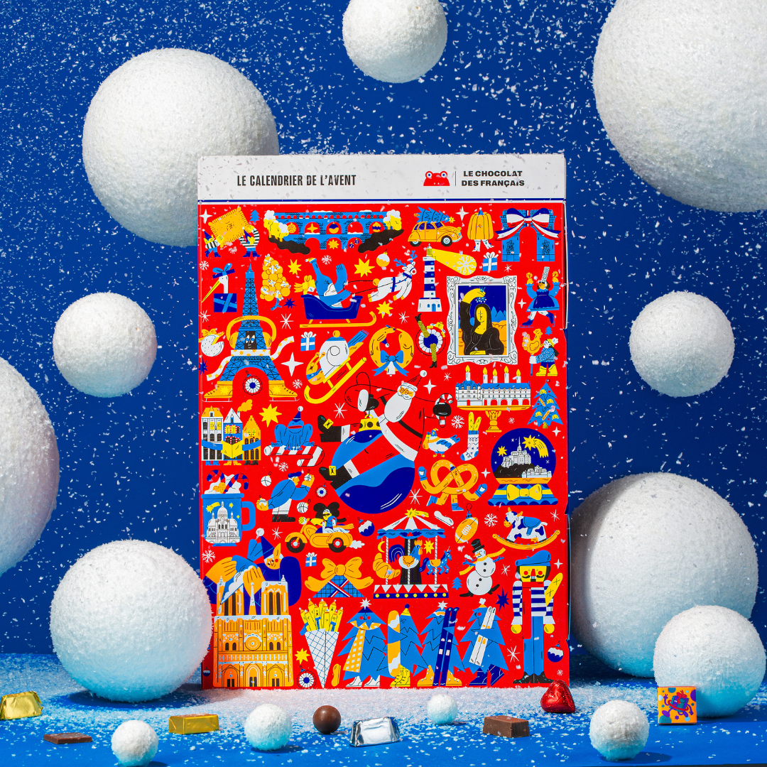 Calendario dell'Avvento "Un Natale Francese"