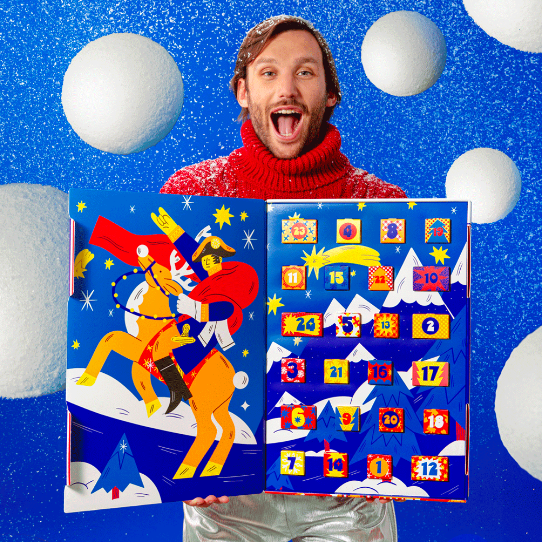 Calendario dell'Avvento "Un Natale Francese"