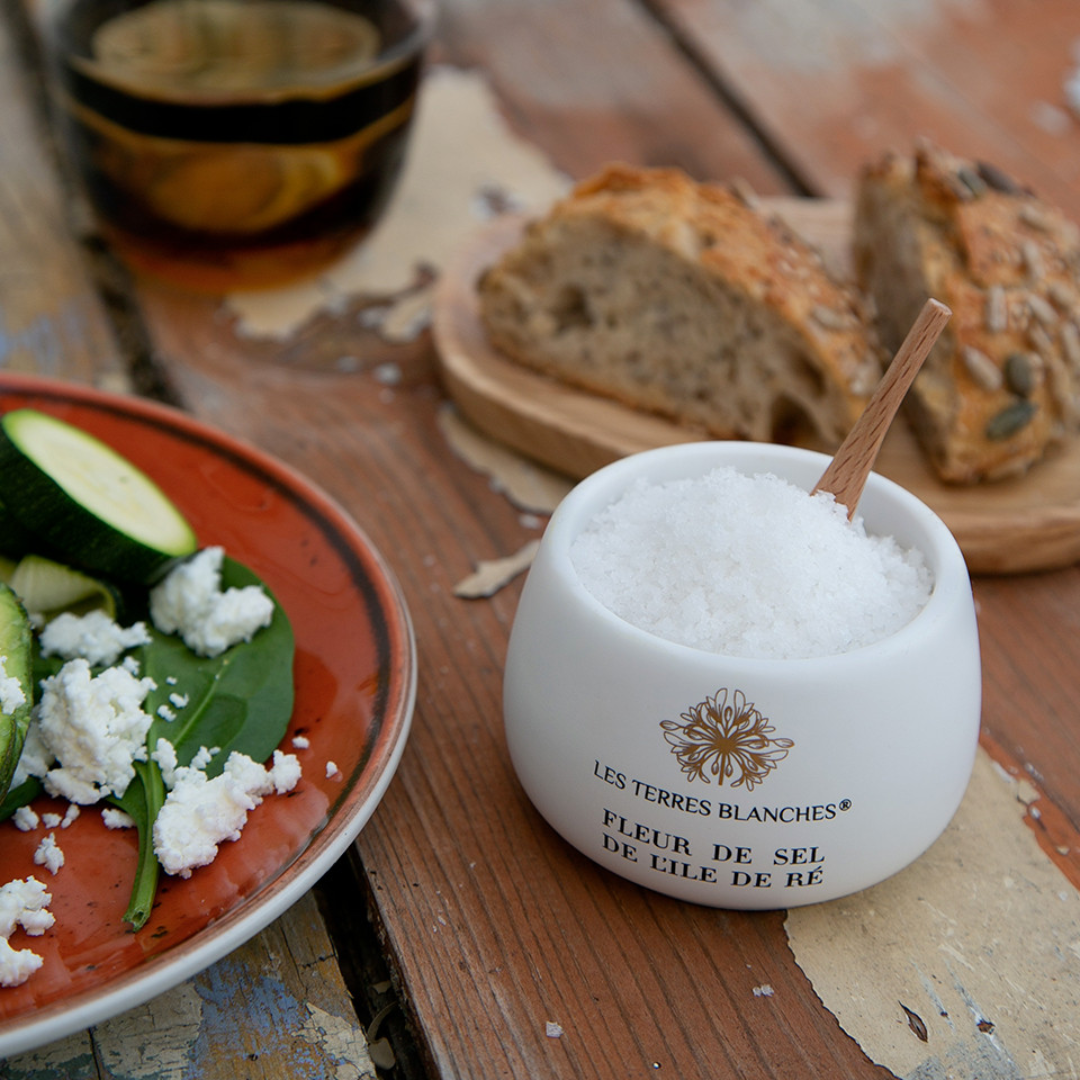 Vasetto di ceramica di Fior di sale dell’Île de Ré