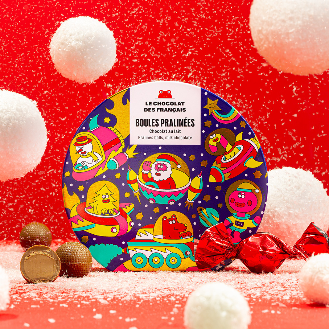 Papillotes di Natale al cioccolato al latte