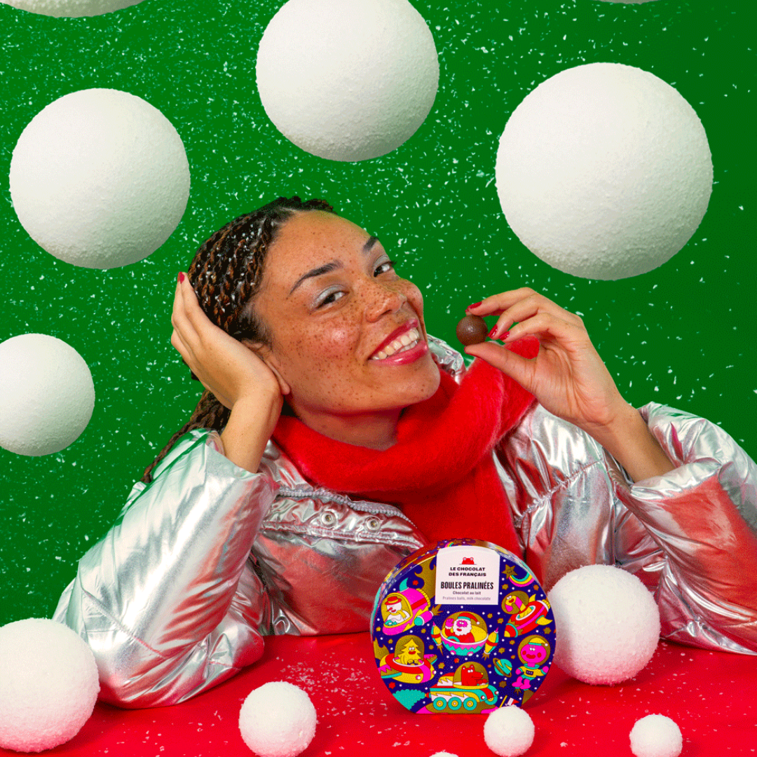 Papillotes di Natale al cioccolato al latte