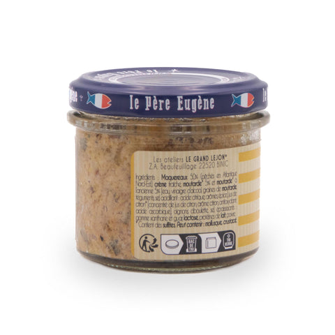 Rillette di sgombro alla senape à l'ancienne