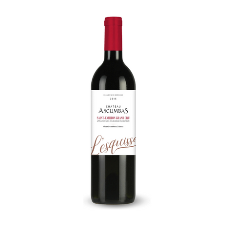 Saint-Emilion Grand Cru -  Château Ascumbas L'Esquisse - 2016