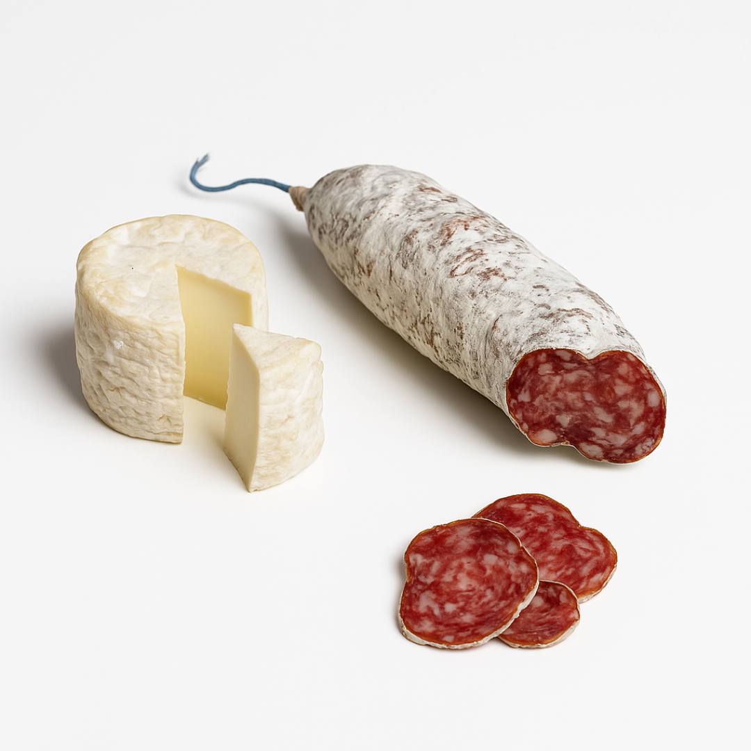 Salame secco artigianale al formaggio di capra
