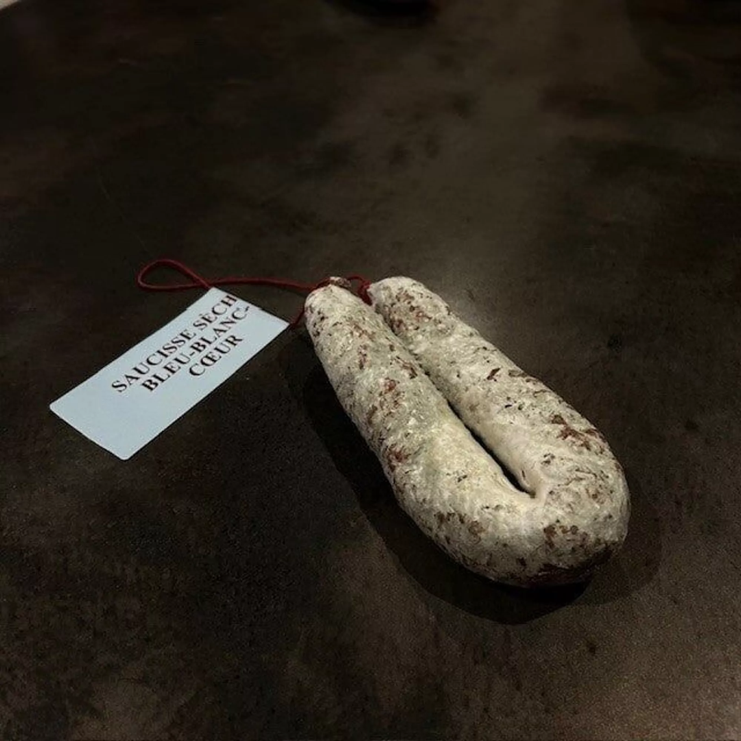 Salame secco Bleu-Blanc-Cœur alla maniera tradizionale