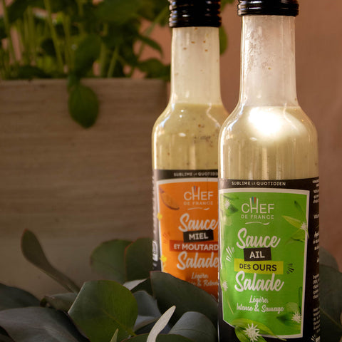 Salsa per insalata al miele e senape