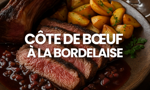 Côte de bœuf à la bordelaise: la bistecca alla francese con il sapore del vino rosso