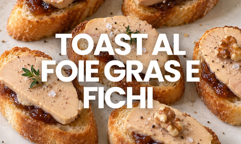 Toast al foie gras e fichi per un aperitivo francese