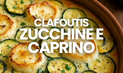 Clafoutis di zucchine e caprino: piatto facile e gustoso
