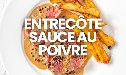 Entrecôte sauce au poivre: ricetta francese da bistrot