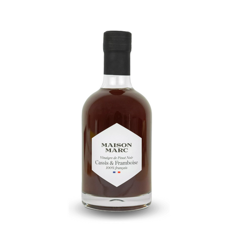 Aceto di Pinot nero, ribes nero e lampone 100% francese