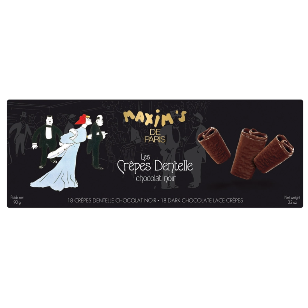 Crêpes Croccanti al Cioccolato Fondente