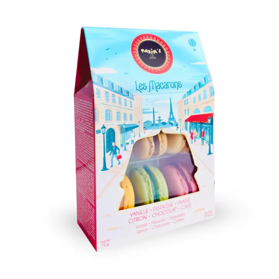 Astuccio di 6 Macarons assortiti