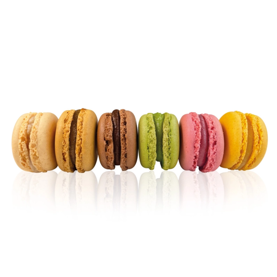 Astuccio di 6 Macarons assortiti