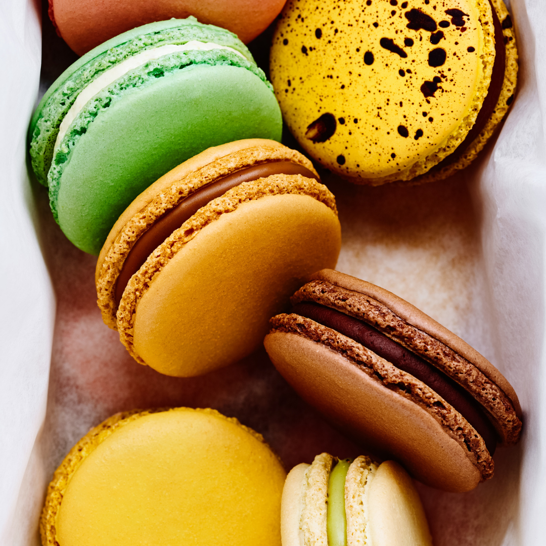 Astuccio di 6 Macarons assortiti