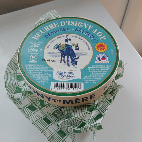 Paniere di Burro Salato d'Isigny AOP
