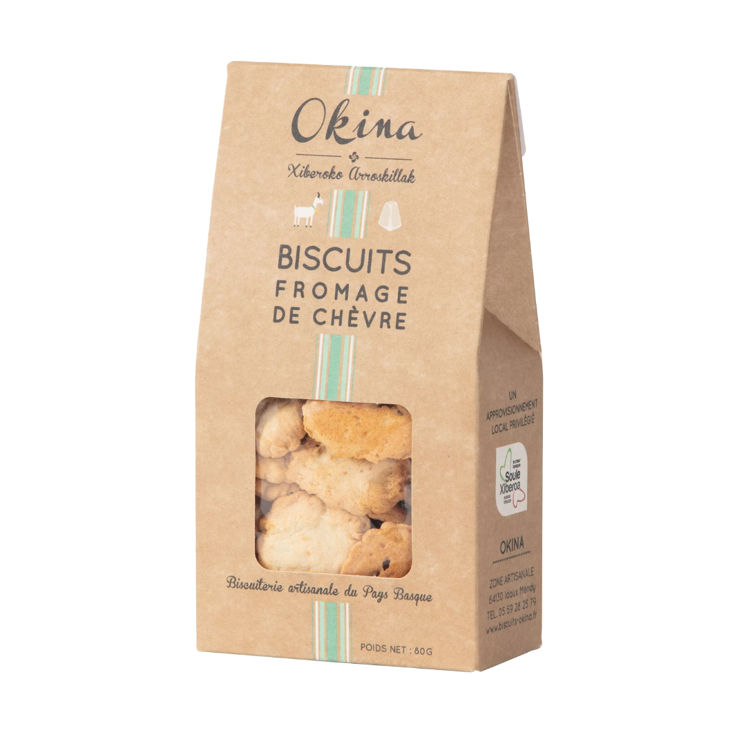 Biscotti salati da aperitivo al Formaggio di Capra