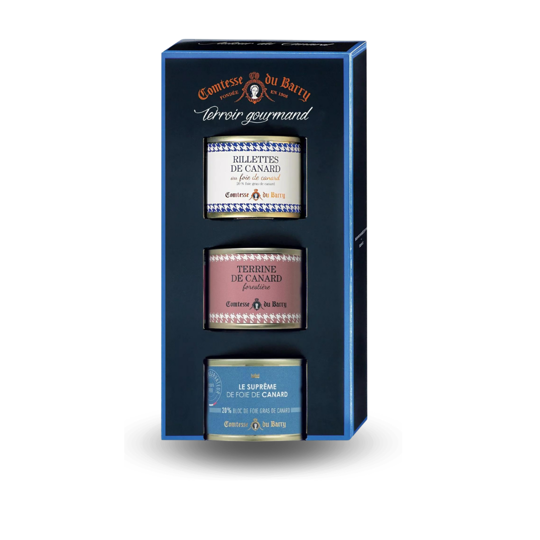 Terroir Gourmand: Confezione Regalo di delizie d'anatra (foie gras)