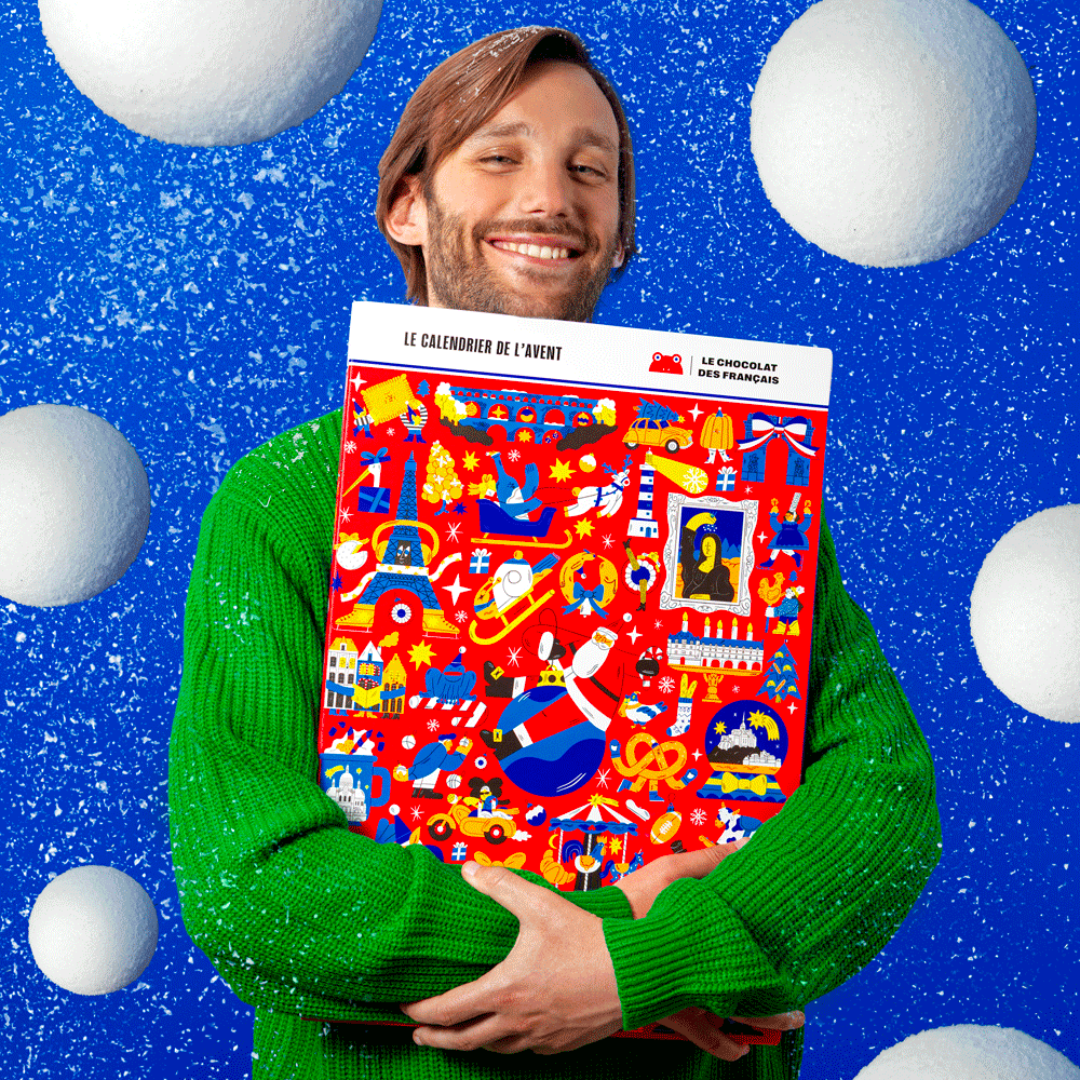 Calendario dell'Avvento "Un Natale Francese"