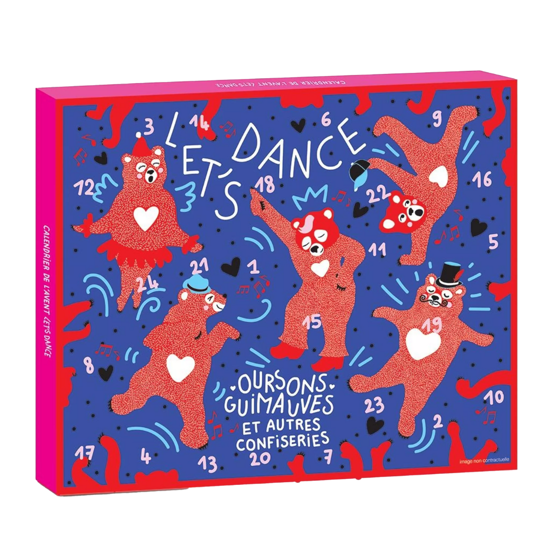 Calendario dell’Avvento Dolci Francesi "Let's Dance"