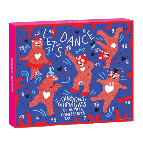 Calendario dell’Avvento Dolci Francesi "Let's Dance"