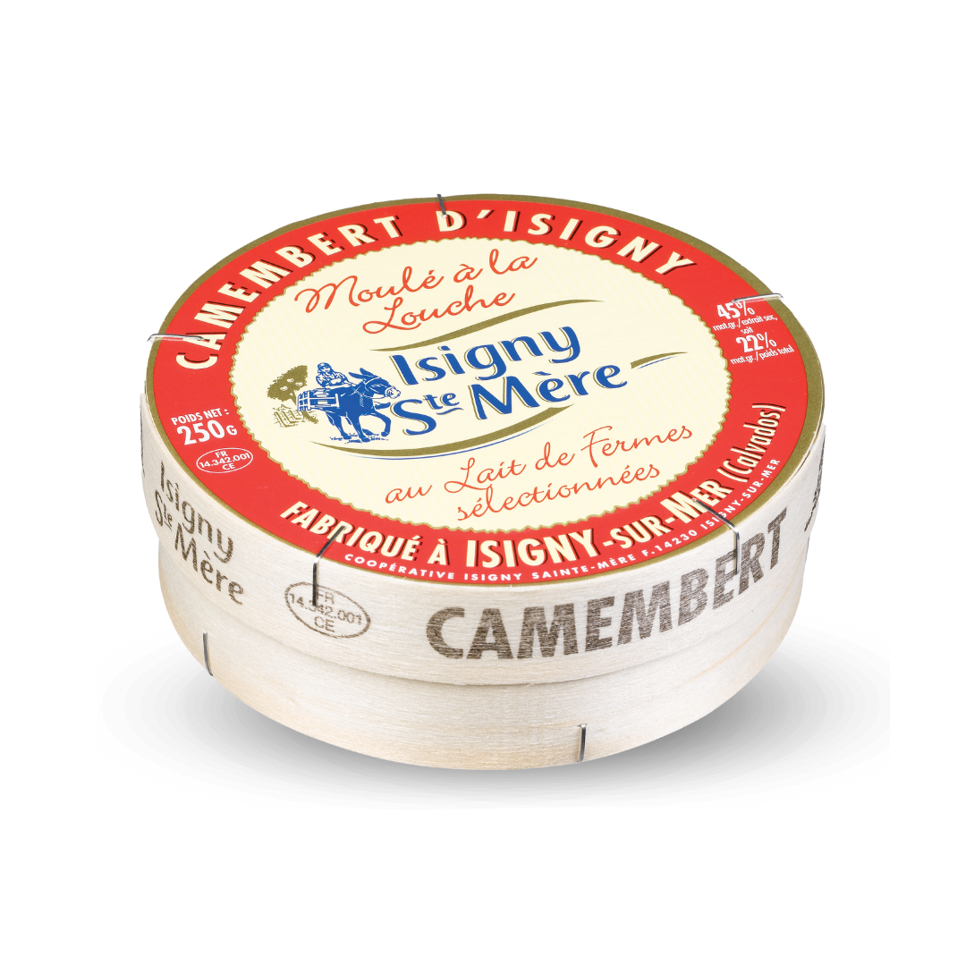 Camembert d’Isigny “à la louche” con latte di fattoria