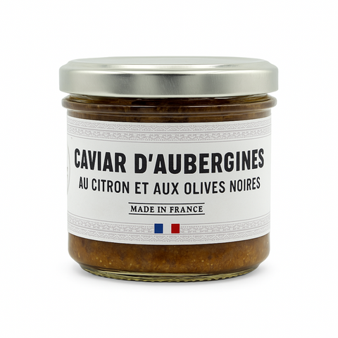 Caviale di Melanzane con Limone e Olive Nere