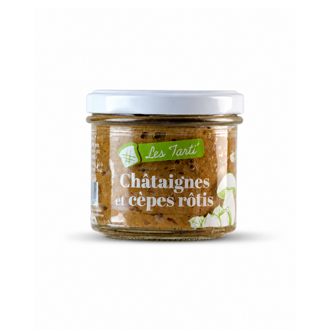 Crema spalmabile con Castagne e Funghi Porcini Arrosto