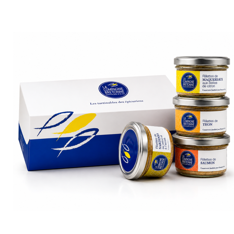 Cofanetto 4 Rillettes di Pesce