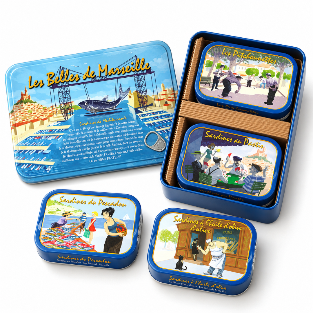 Cofanetto Degustazione 4 Sardine