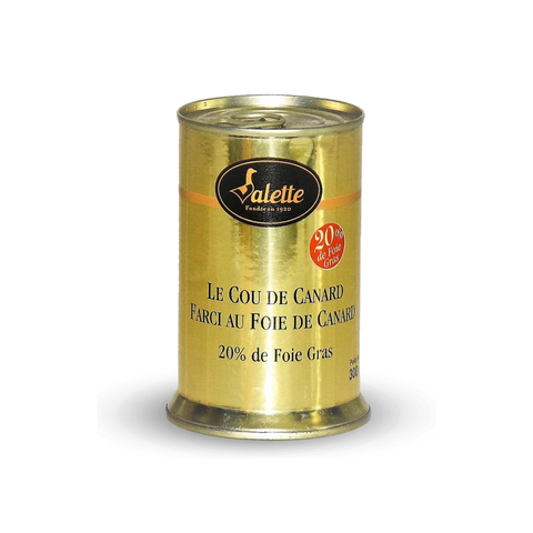 Collo d'Anatra farcito con Fegato d’Anatra (20% foie gras)
