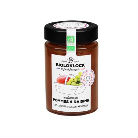 Confettura di Mele e Uva francese BIO