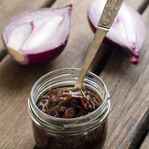 Confit di cipolle al peperoncino di Espelette - Ideale per foie gras e formaggi