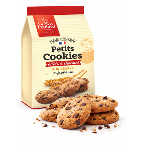 Cookies con Gocce di Cioccolato 100% francese