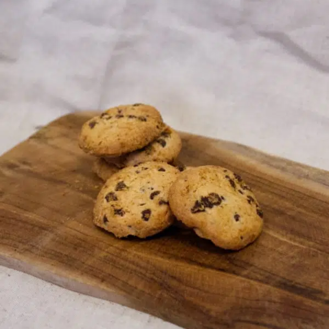 Cookies con scaglie di Cioccolato