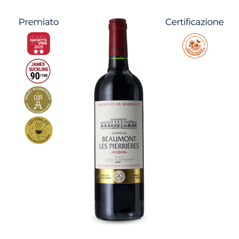 Côtes de Bordeaux AOC - Château Beaumont - Les Pierrières - 2022