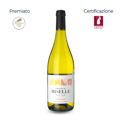 Côtes de Gascogne IGP - Chardonnay - Domaine de Miselle - 2024