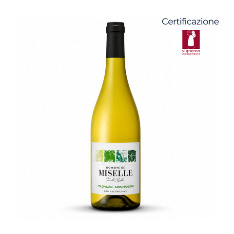 Côtes de Gascogne IGP - Colombard Gros Manseng - Domaine de Miselle - 2025