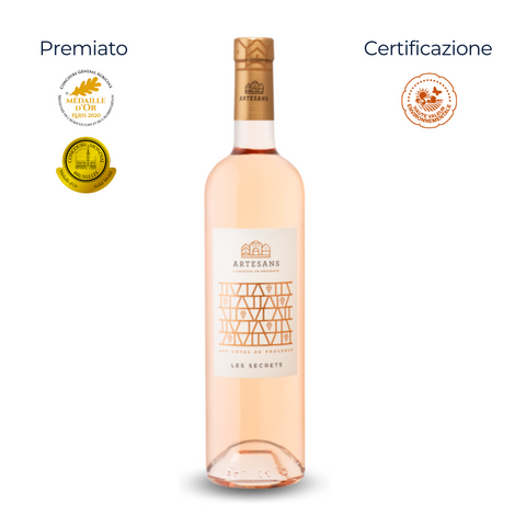 Côtes de Provence AOP - Les Secrets Rosé - Artesans - 2024