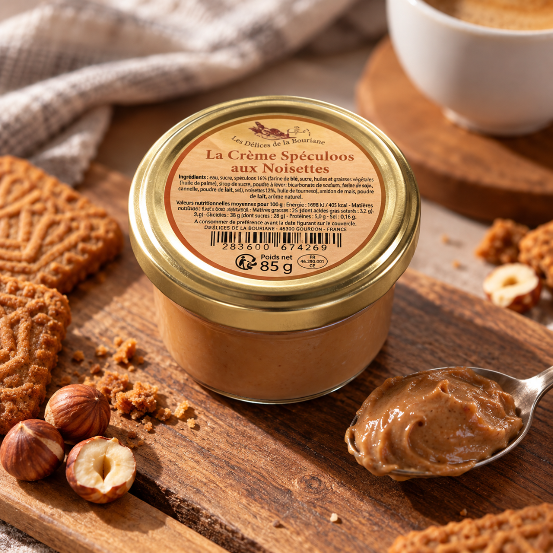 Crema agli Speculoos e Nocciole