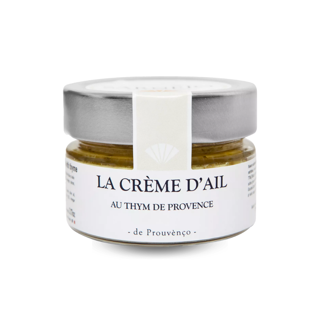 Crema d’aglio al timo di Provenza