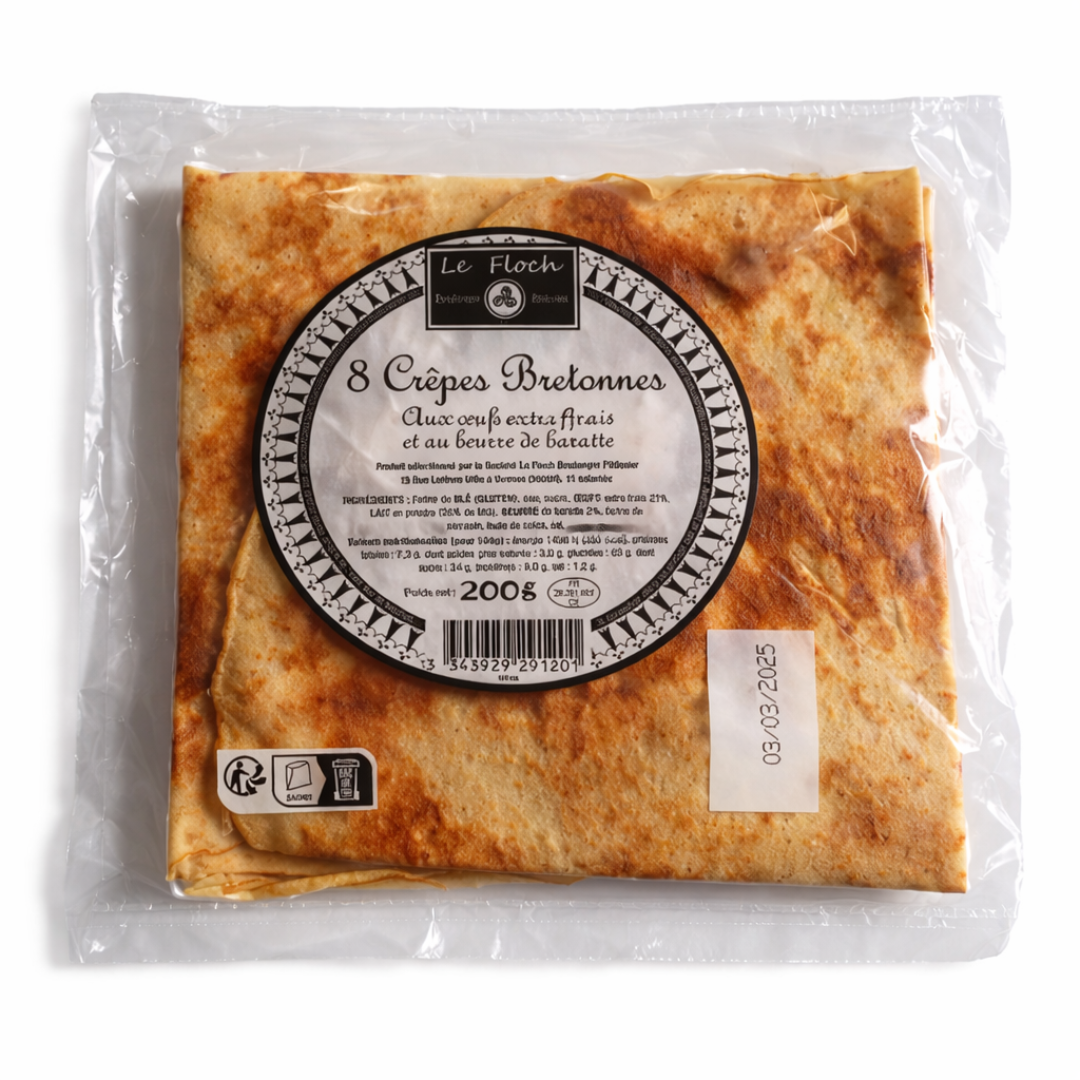 Crêpes Bretoni al burro di Baratte