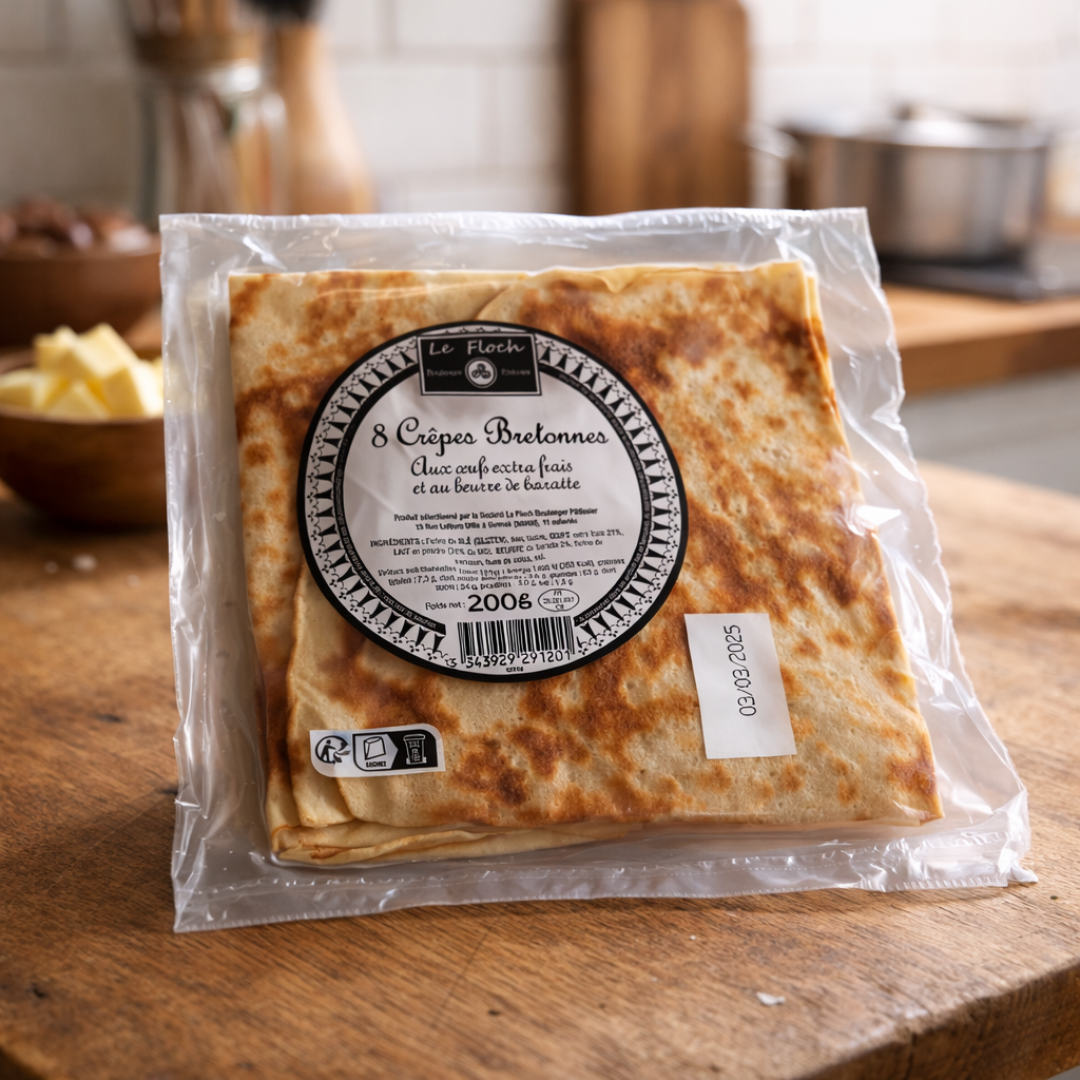 Crêpes Bretoni al burro di Baratte