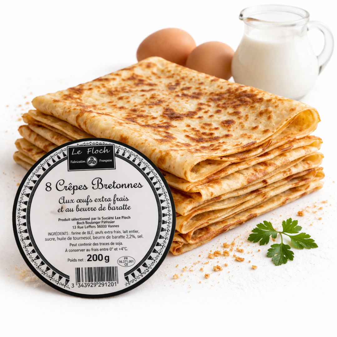 Crêpes Bretoni al burro di Baratte