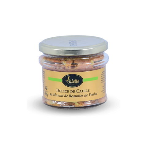 Delizia di Quaglia al Moscato di Beaumes de Venise