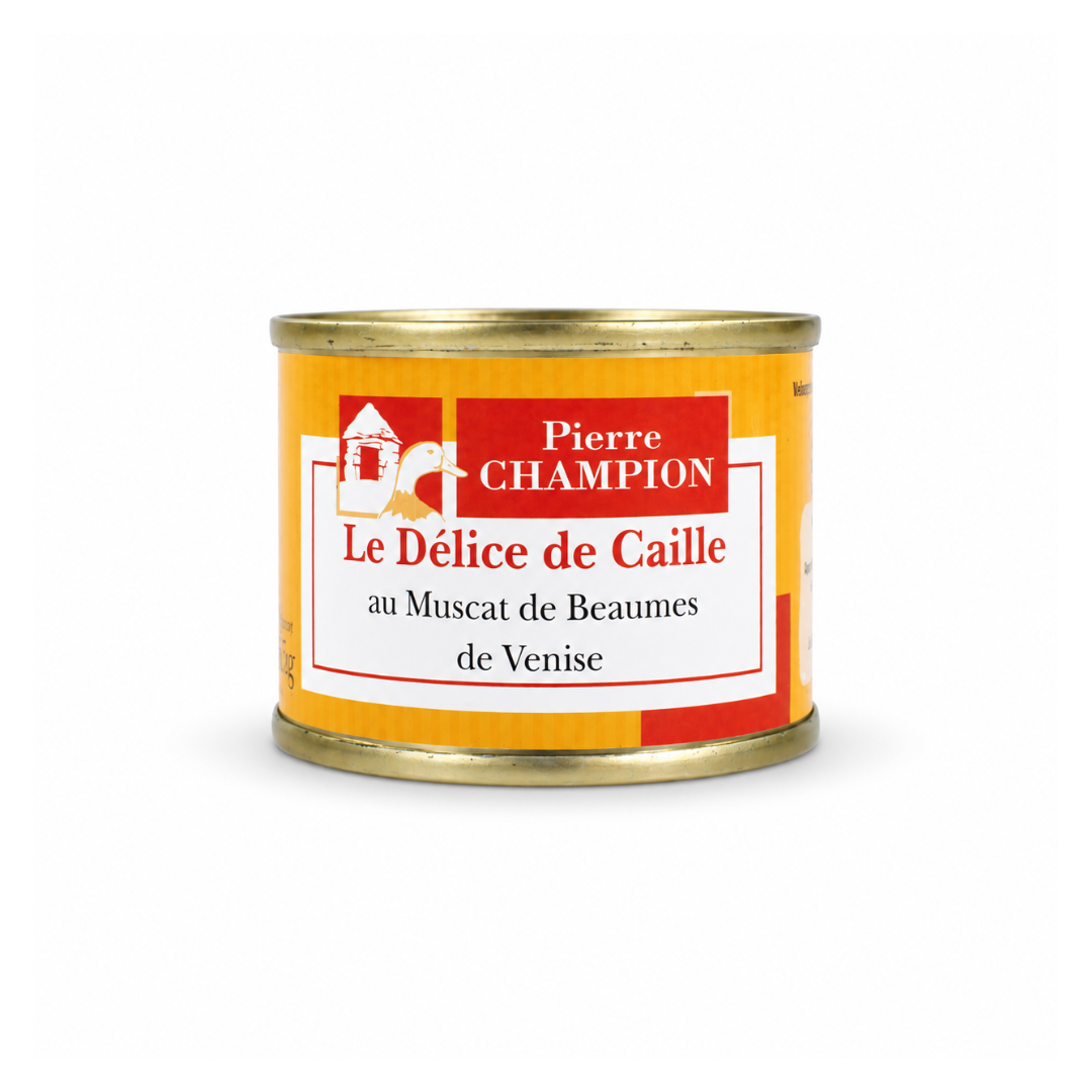 Delizia di Quaglia al Moscato di Beaumes de Venise