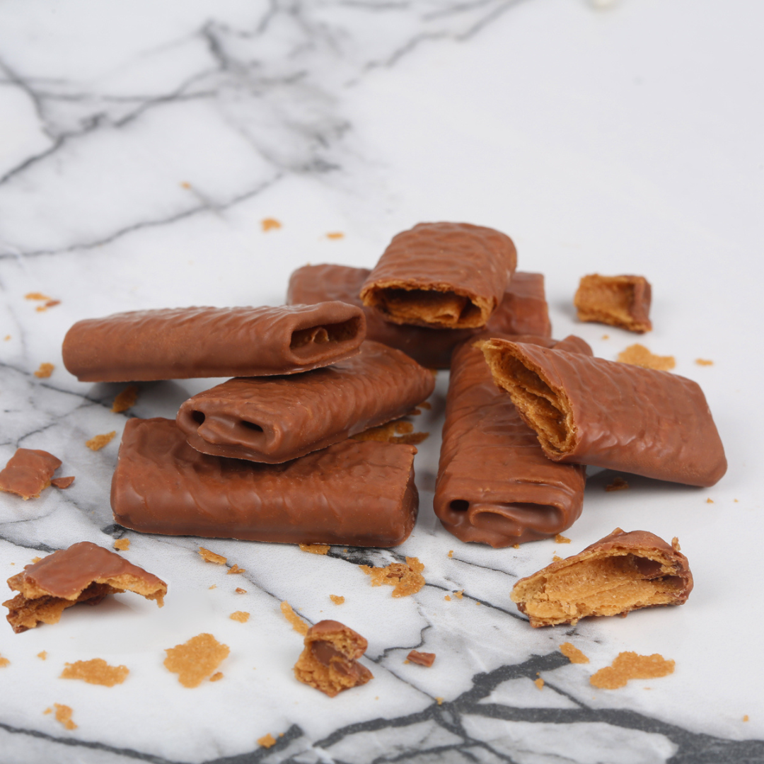 18 Crêpes dentelles al cioccolato al latte "Foule"