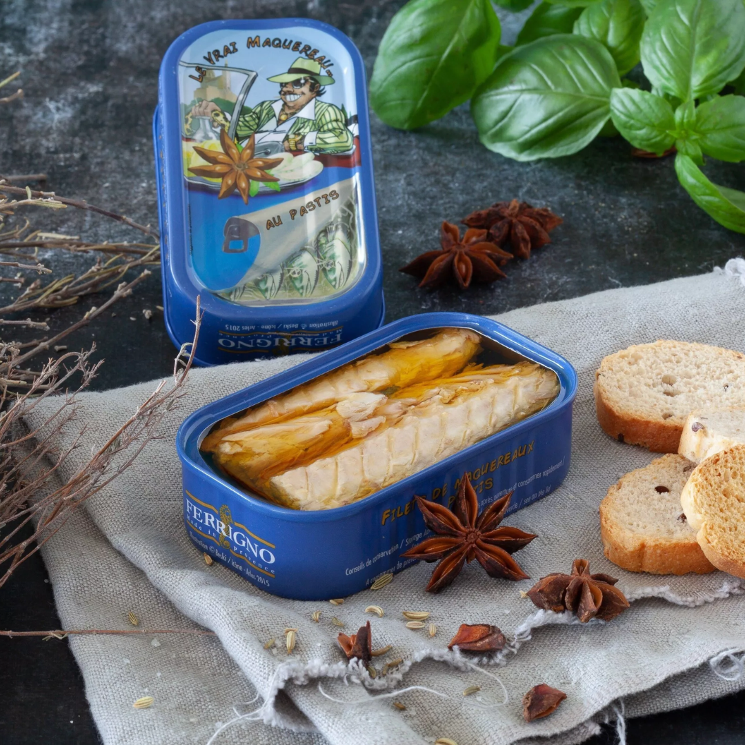 Filetti di Sgombro al Pastis