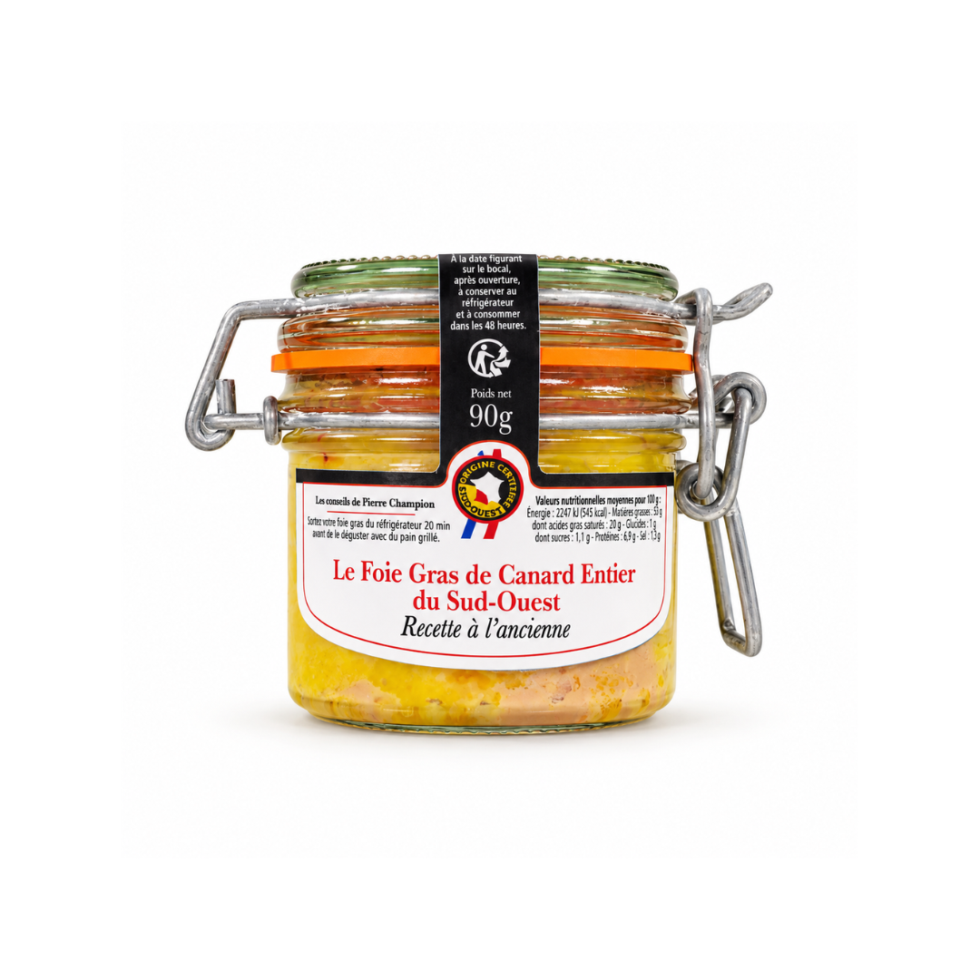 Foie Gras d'Anatra Intero à l'Ancienne